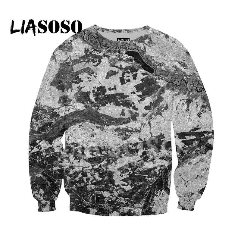 LIASOSO, толстовка с 3D принтом, толстовки, унисекс, Чернобыль, утечка, хипстер, Круглый ворот, для взрослых, молодежи, длинный рукав, уличная одежда, G3100 - Цвет: 16