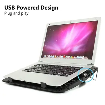 

Professional external laptop Cooler Pad slide-proof stand Notebook Cooling Fan notebook fan cpu Hard disk cooler