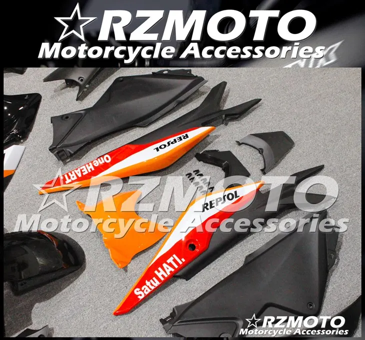 ABS мотоцикл обтекатель комплект для HONDA CBR250R 2011-2013 год кузов литья под давлением Магазин № 1234