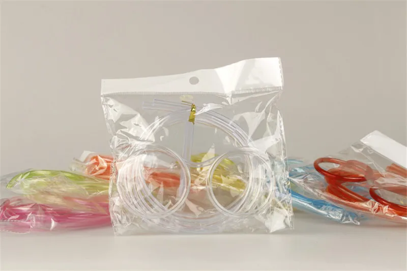 10PcsSet Funny Drinking Straws Unique Flexible Drinking Tube Kids Party Accessories Colorful Plastic Soft Glasses Straw (11)