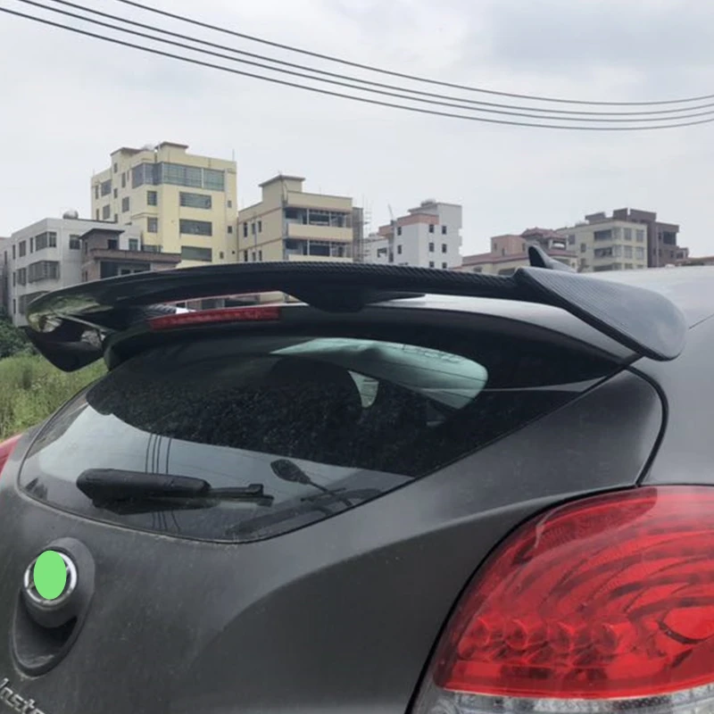 Применение для Hyundai Veloster спойлер 2012 13 14 15 2016 года глянцевое углеродное волокно/FRP