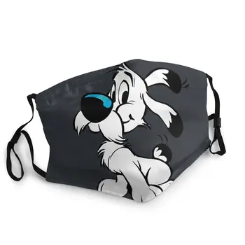 

Asterix And Obelix Non-Disposable Face Mask Dogmatix Idefix Ideafix Obelix Dog Dust Protection Respirator Muffle