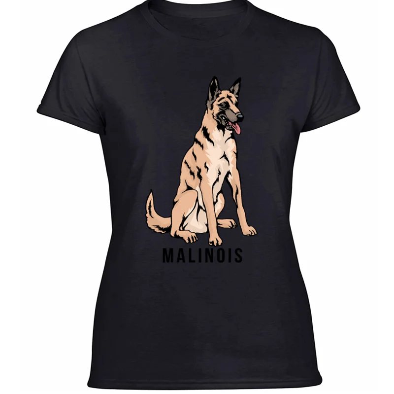 Базовая Мужская футболка с собачкой Malinois, новинка, модная мужская футболка, одежда от морщин, высокое качество, хипстер