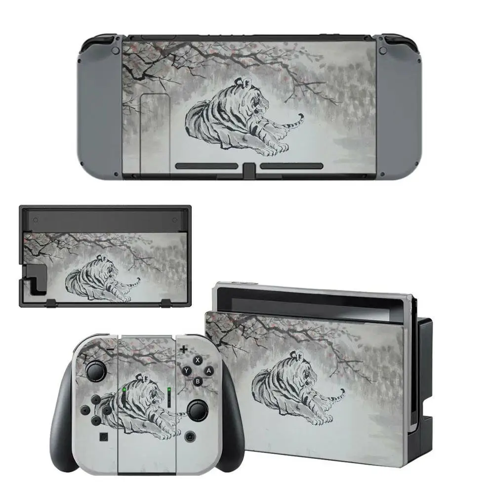 Новые наклейки для nintendo switch для nintendo Switch консоли Joy-con контроллер док-станции наклейки