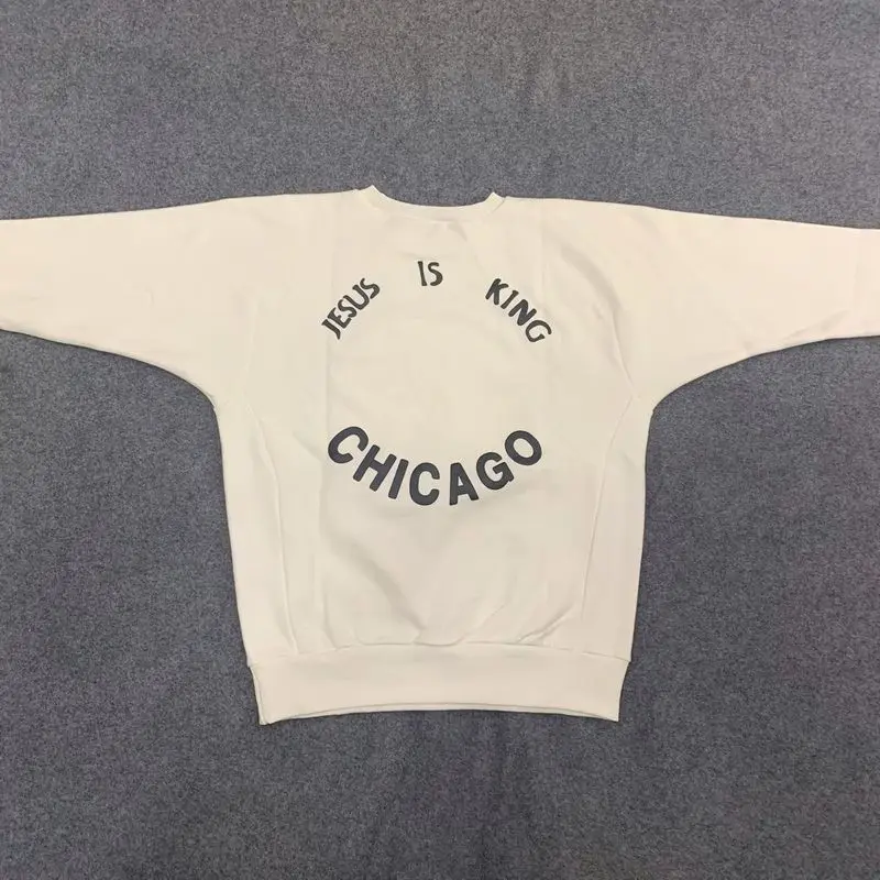 3D печать Kanye West chicago Jesus Is King Sunday сервис толстовки для мужчин и женщин 1:1 высокое качество Иисус король пуловер