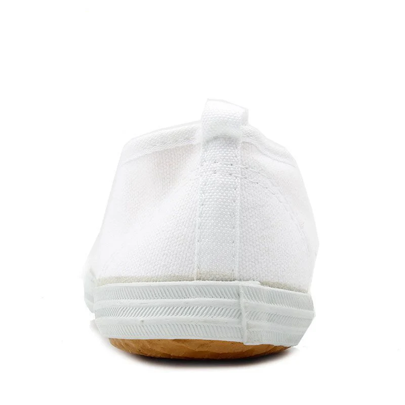 Soft Breathable Canvas White Dance Shoes Gymnastics Ballet Shoes Children Aerobics Art Ballroom Accessories Girls Dance Footwear