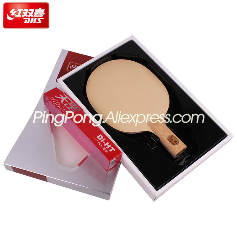 DHS DI HT теннисный стол для настольного тенниса Ракетки (OFF + HINOKI Ply 7 слоя древесины)