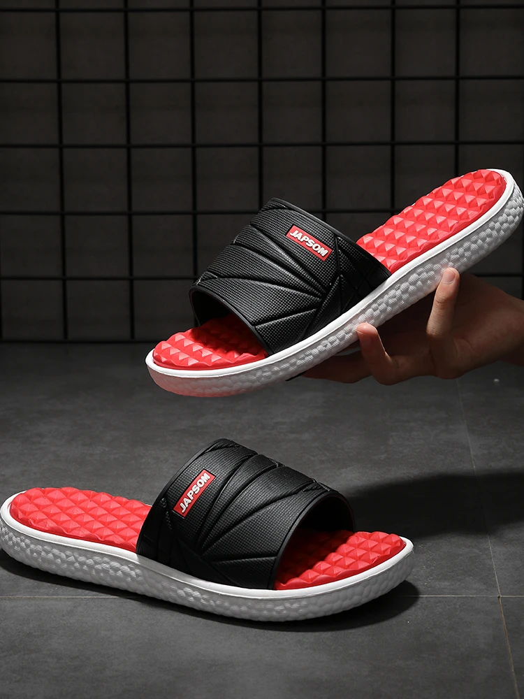 Summer Mens Foot Massage Acupressure Slippers Accupressure Home Indoor Men Slides Slide Slipper Sleepers House Room massage sandals