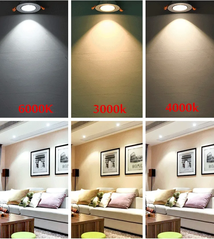 黑色cob射灯led天花灯套装3w5w7w10w12w嵌入式孔灯客厅背景墙筒灯-tmall_07