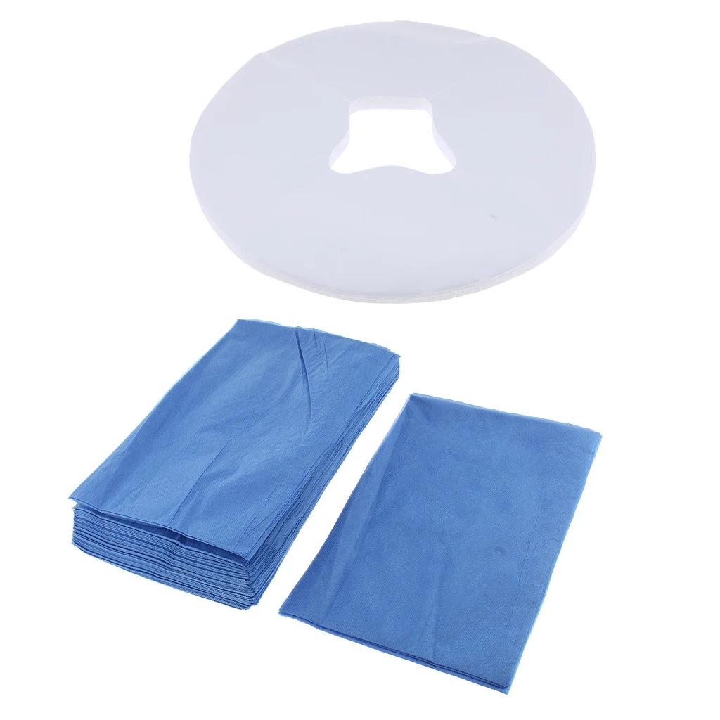 20x Spa Bed Sheets Disposable Massage Table Sheet Waterproof Bed Cover