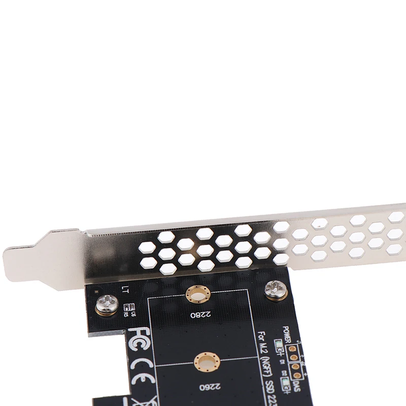 Адаптер PCIE на M2 PCI Express 3,0x1 на Накопитель SSD с протоколом NVME адаптер Поддержка 2230 2242 2260