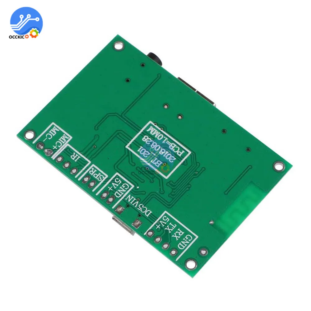BT201 двойной режим Bluetooth 5,0 аудио усилитель плата модуль Поддержка TF карта U диск Spp последовательный порт без потерь усилитель мощности