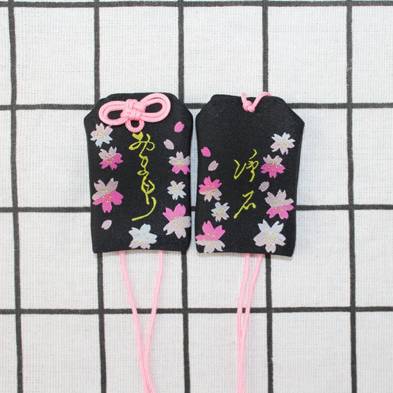 10 шт./компл. Omamori клубника вина удачи Фортуна Кулон хороший подарок - Цвет: see chart