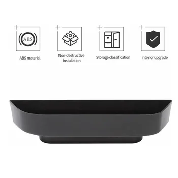 

Interior Co-pilot Storage Box For Jeep Wrangler TJ 1997+ Black Car Grab