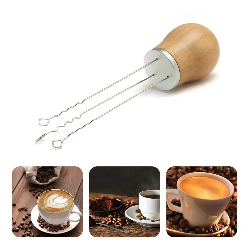 1pc Reusable Coffee Distribution Needle Stainless Steel Espresso Needle Coffee Powder