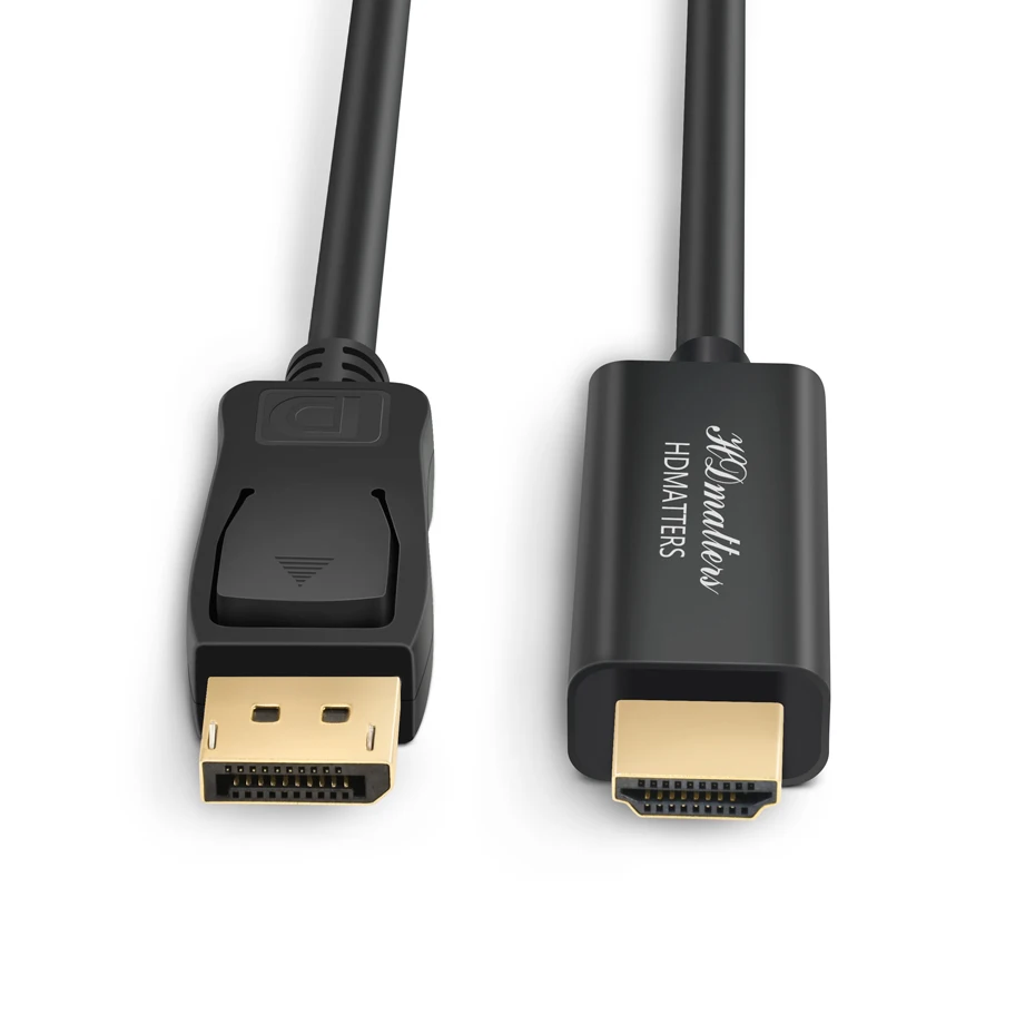 DP to HDMI 2.0 Cable 4K 60Hz 1M 1.8M Display Port Male to HDMI Male for PC  laptop Monitor 4K@60Hz,4K@30Hz,1080P@60Hz supported| | - AliExpress