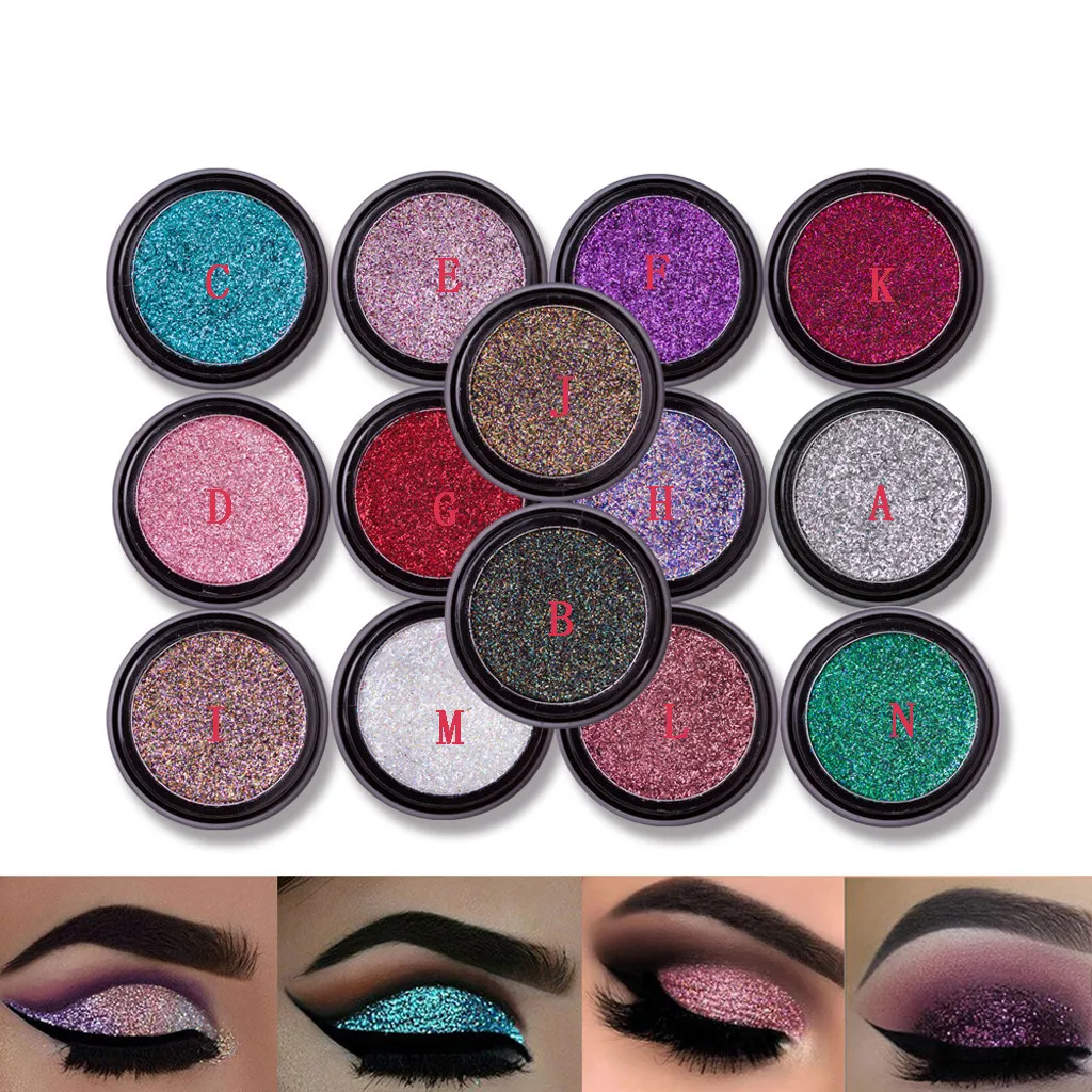 

14 Colors Beauty Glaze Nude Eyeshadow Professional Shimmer Glitter Eye shadow Palette Makeup Pigments Waterproof Eyeshadow Y912