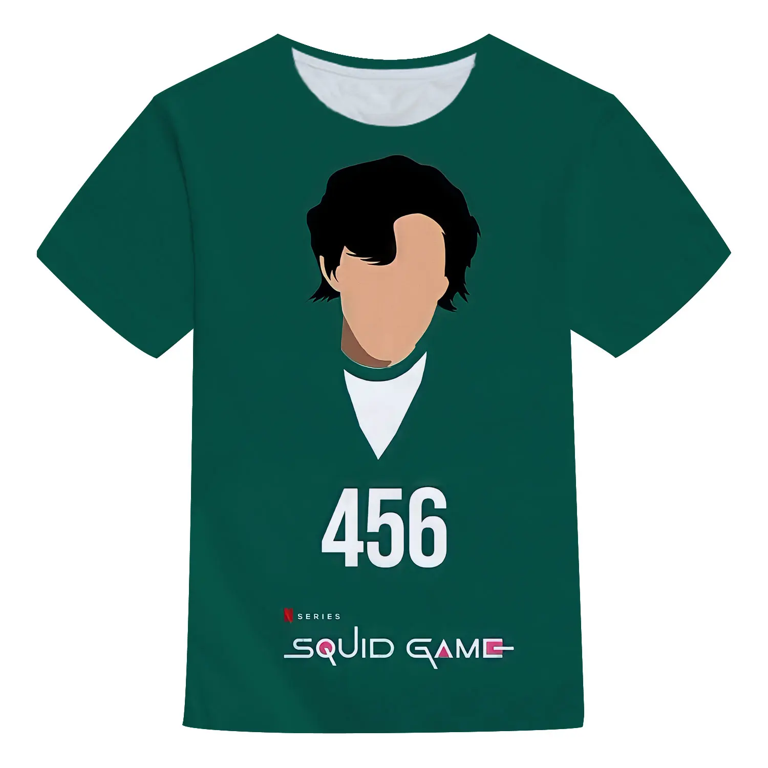 Популярный корейский Костюм для косплея из сериала кальмар Детская летняя