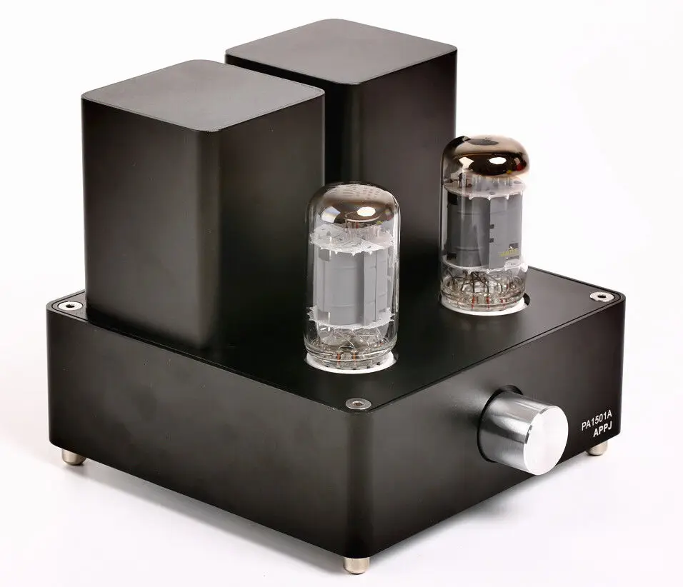 Douk Аудио Мини Вакуумный ламповый усилитель аудио Hifi стерео Настольный усилитель мощности