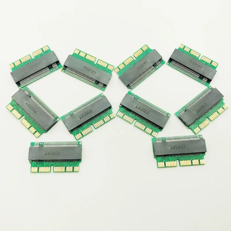 10 шт. NVMe PCIe M.2 M ключ M2 SSD адаптер карта для Macbook Air 2013 карта расширения для Macbook Pro retina A1398 A1465/6