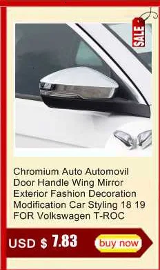 Car Automobile Decorative Wing Mirror Rear Bumper Trunk Exterior Fashion Modification Mouldings Accessory 18 19 FOR Peugeot 301