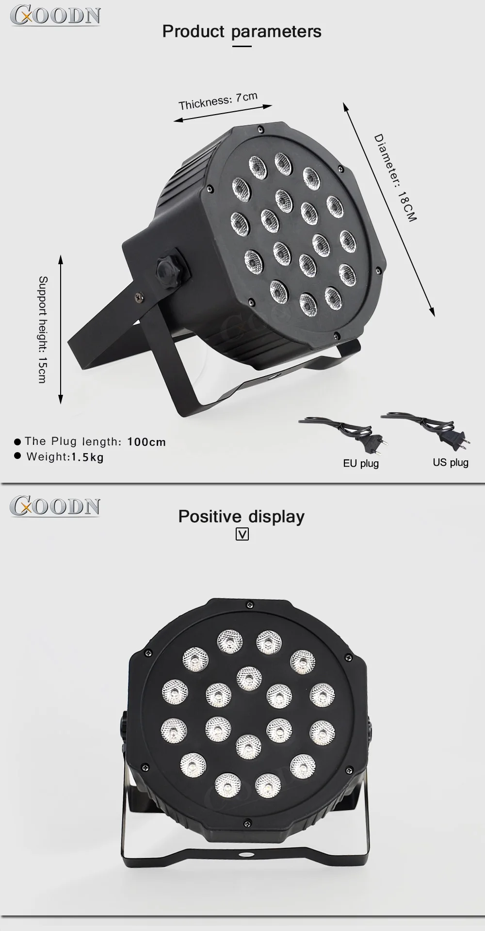 Светодиодный Par Светильник s 18x3 Вт DJ светодиодный RGB Par Светильник s Wash Disco светильник DMX контроллер эффект для семьи Paty KTV сценический светильник ing