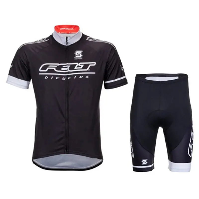 FELT Men Summer bicycle clothing Polyester Cycling Jersey Men Apparel Breathable team ciclismo Maillot bike Clothing - Цвет: 14