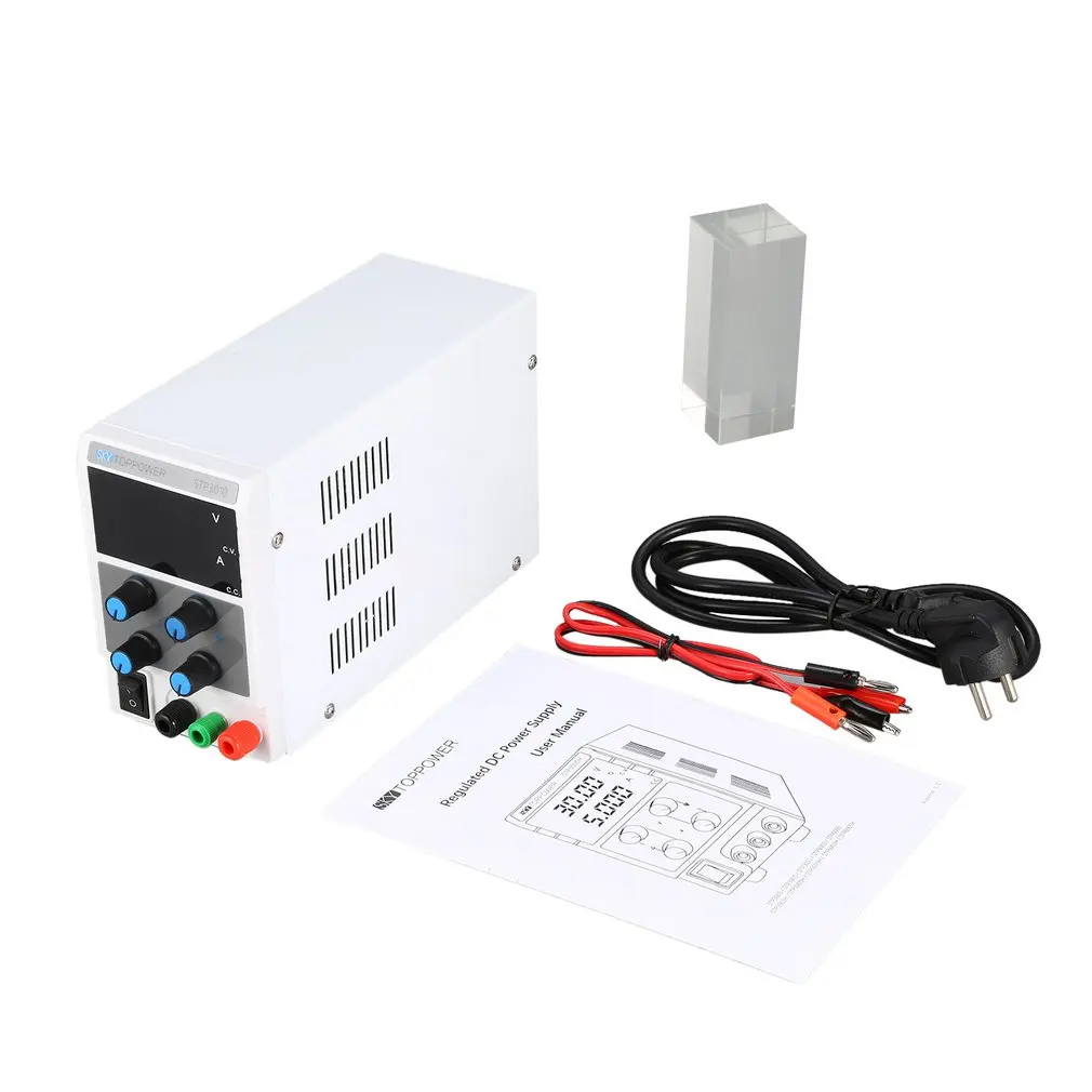 

SKYTOPPOWER DC Power Supply Variable Digital LED Display High Voltage&Current Regulated Power Adjustable Switching Supply