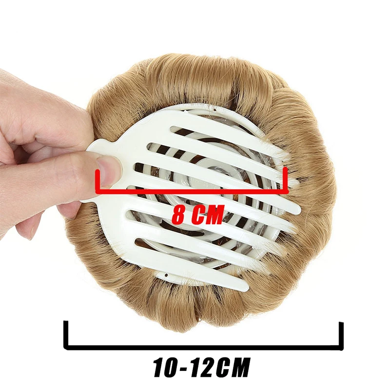 LUPU синтетический кудрявый шиньон с зажимом в шиньонах 9 цветов волос булочка пончик высокой Temoerture волокна для женщин аксессуары для волос