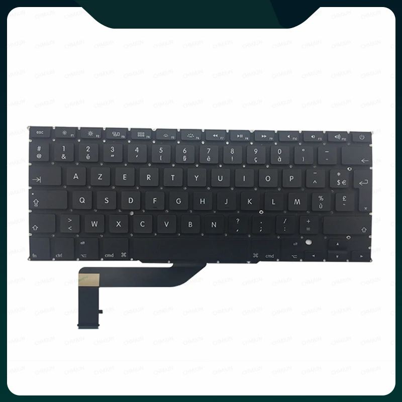 Azerty Французская клавиатура для Macbook Pro 15 Retina A1398 Teclado Mid 2012 2013 2014 FR EU Клавиатура