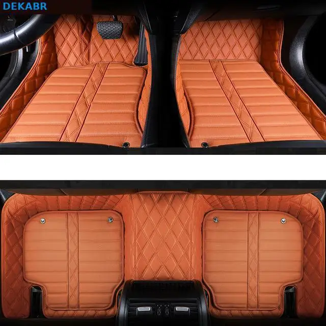 Автомобильный коврик dekanr из натуральной кожи для mazda CX-5 CX-7 6 gj 2006 mazda 3 2008 2007 bk bl аксессуары для ковров - Название цвета: 3