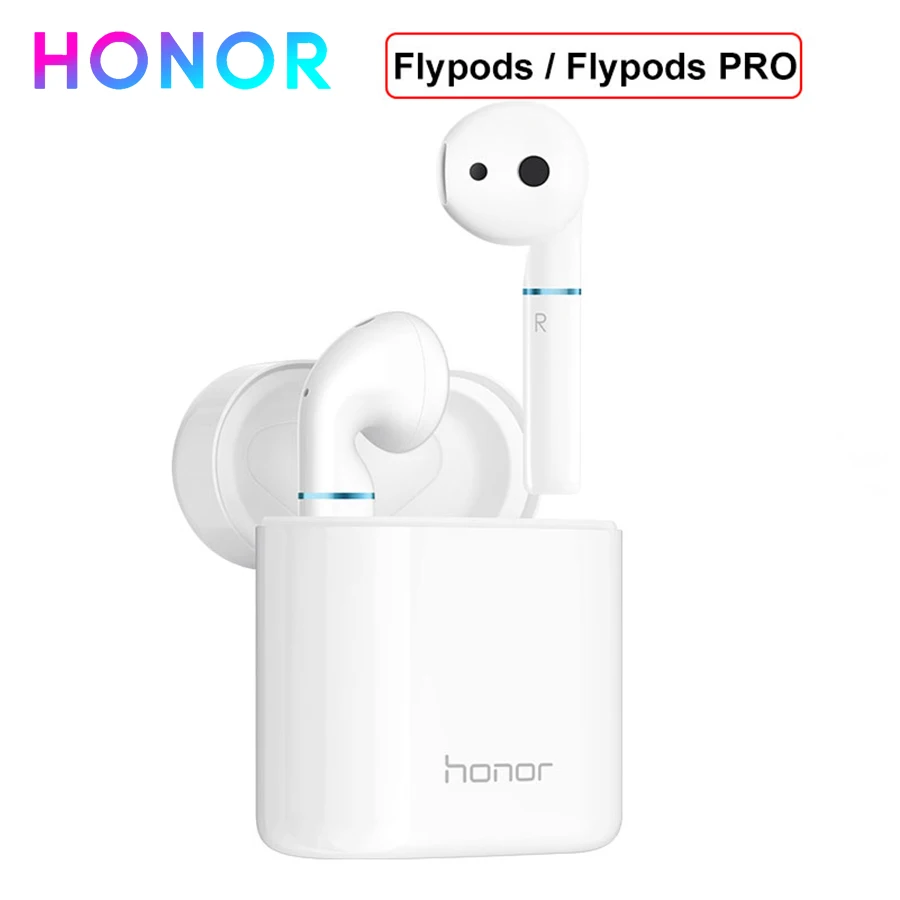 Honor Flypods Pro Wireless earphone Hi-Fi HI-RES WIRELESS AUDIO Waterproof IP54 Tap control Wireless Charge Blueto