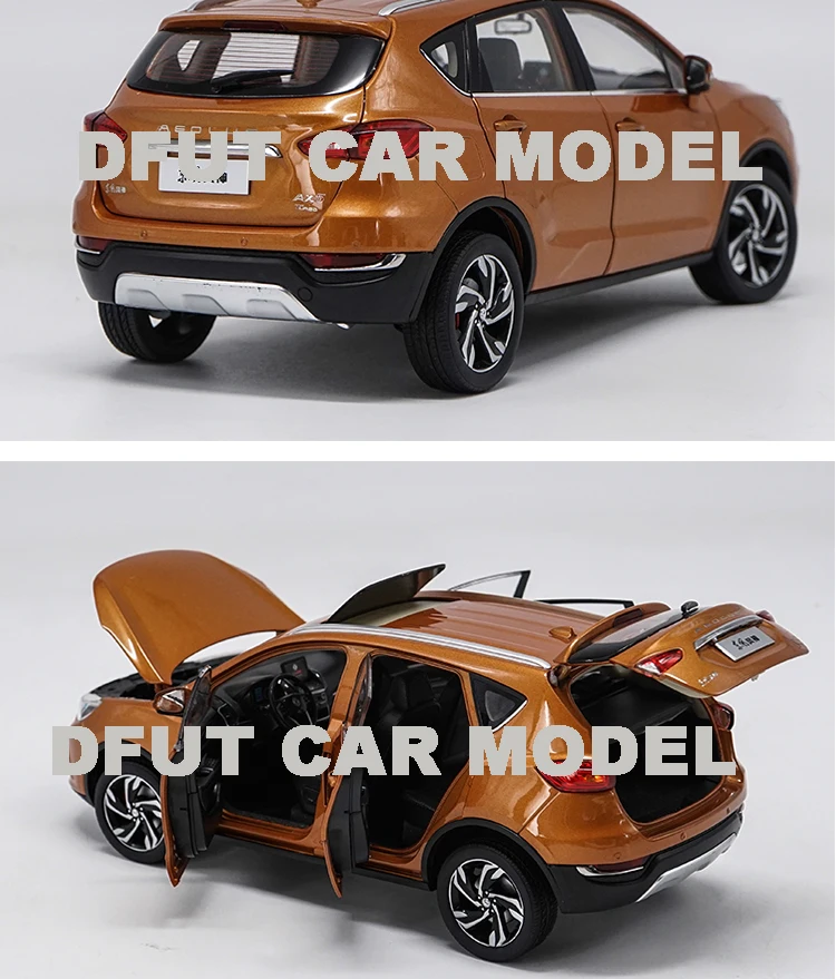 Игрушечный автомобиль из 1:18 сплава, модель автомобиля DONG FENG AX5, детские игрушечные машинки, оригинальные авторизованные Аутентичные детские игрушки