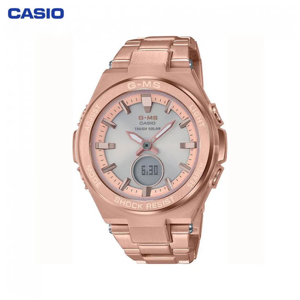 Наручные часы Casio MSG-S200DG-4AER женские кварцевые на браслете