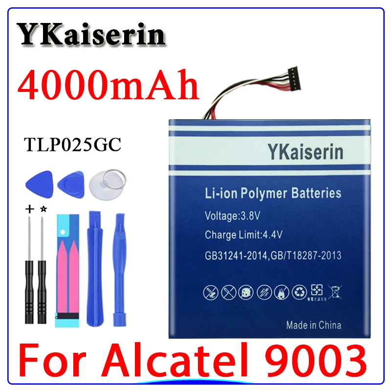 TLP025GC 4000 мАч аккумулятор новый высокое качество 3600 Batteties для Alcatel One Touch Pixi 4 (7) 3g 9003X