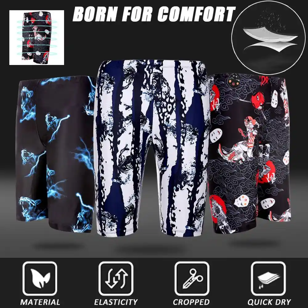 half swimming trunks