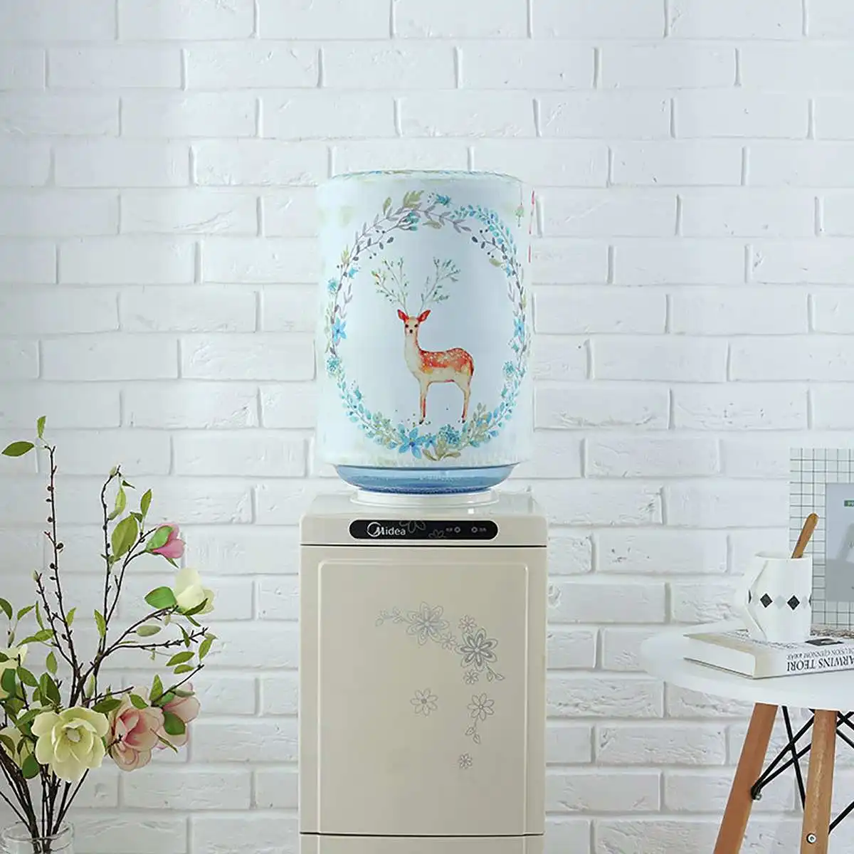 Пылезащитный чехол ведро воды тара с дозатором для молочной бутылки очиститель Протектор Ткань украшение дома милые Buskets Чехлы для повторного использования