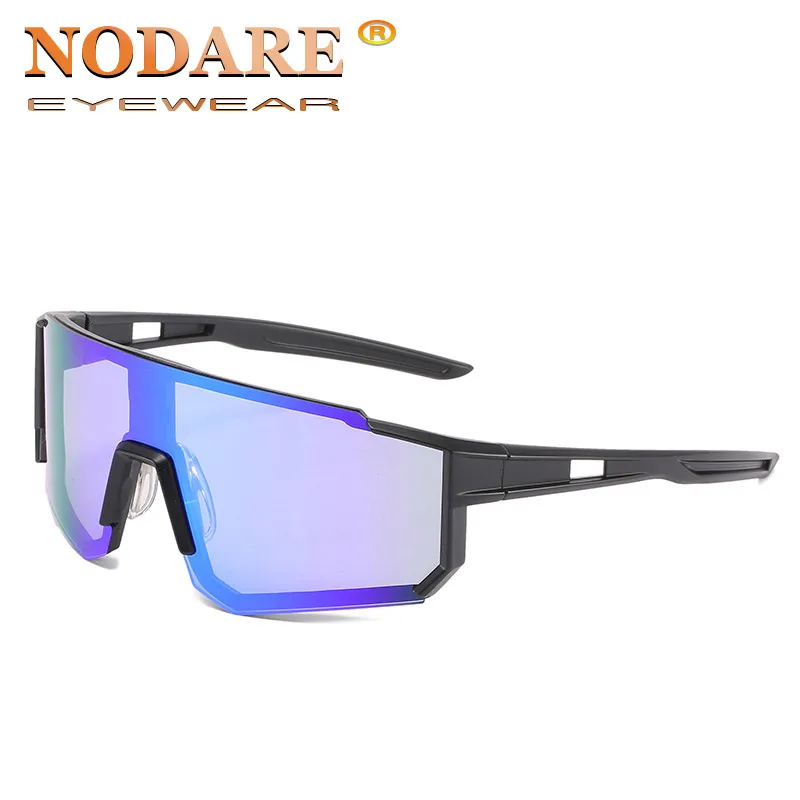 

2021 Men's Cycling Colorful Big Frame Sunglasses Women Outdoor Sports Sun glasses Goggles UV400 20833