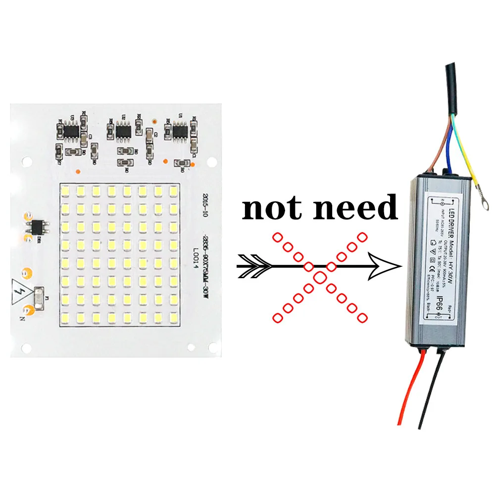 Светодиодный прожектор SMD2835 10 Вт 20 30 50 100 220 В|Светодиодные лампы и трубки| |