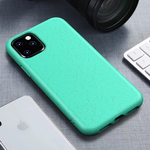 Luxury Matte Phone Case For iPhone 11 Pro XR X XS Max Soft Silicone Cover For iPhone 11Pro Max Multi-color For iPhone Case - Цвет: Зеленый