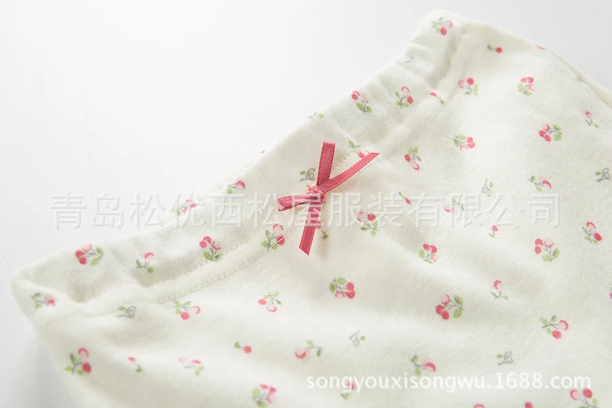 

Song you Nishimatsu House 19 Years New Style Girls Boxer Knicker Colored Cotton Elasticity Short Pants Leggings Insurance Shorts