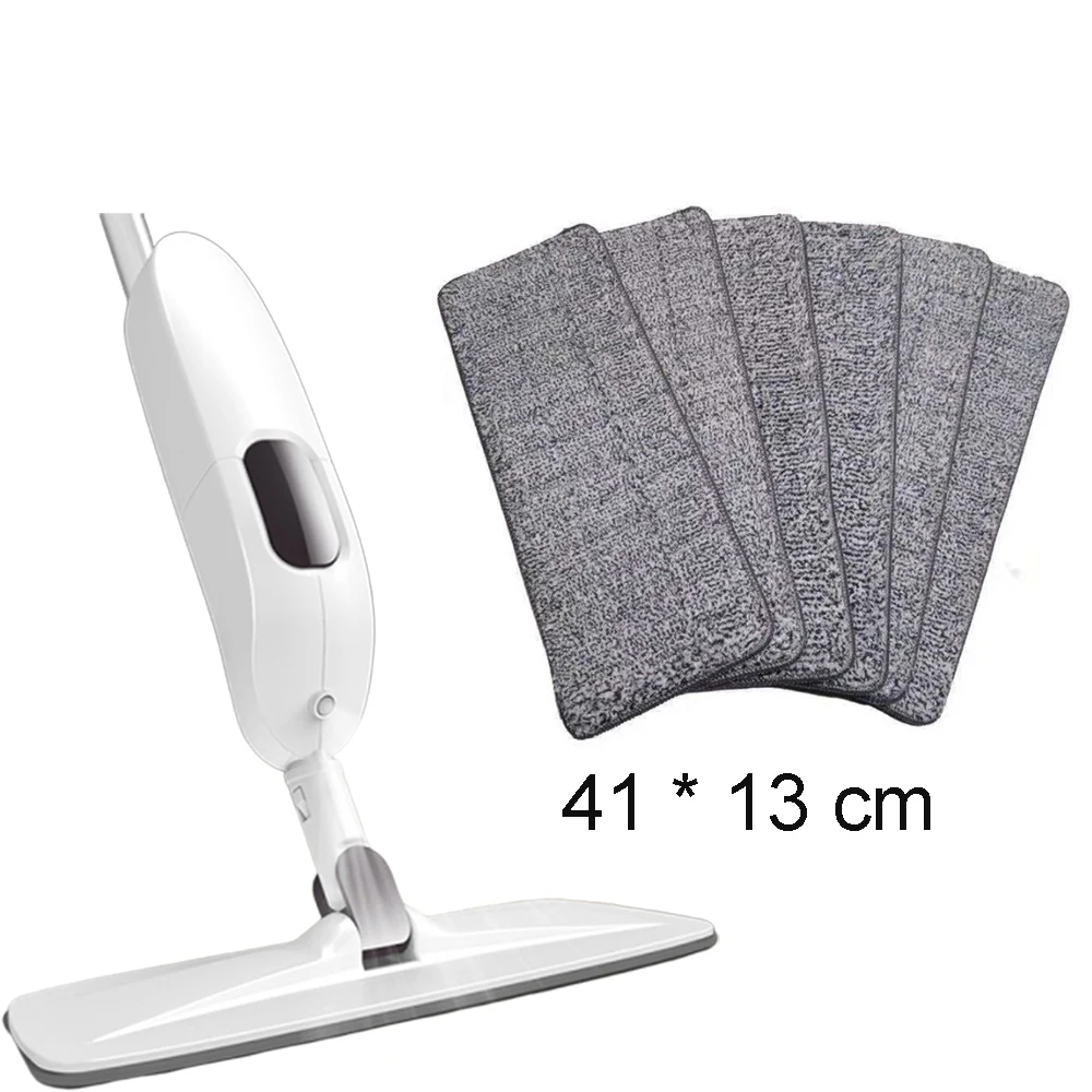 

Mop Replacement Head Cloth Home Cleaning Practical Household Dust Tools Reusable Microfiber Pads for Spray Mop Floor Cleaner