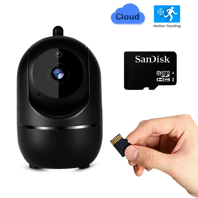 

1080P Wireless Home Security Camera IP Cloud Surveillance Camera Auto Tracking Network WiFi Camera CCTV Camera YCC365 Plus