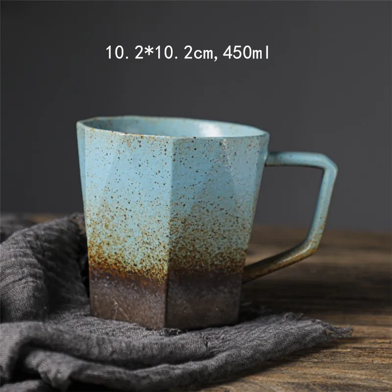 de café da tarde caneca de chá grossa cerâmica copo de água