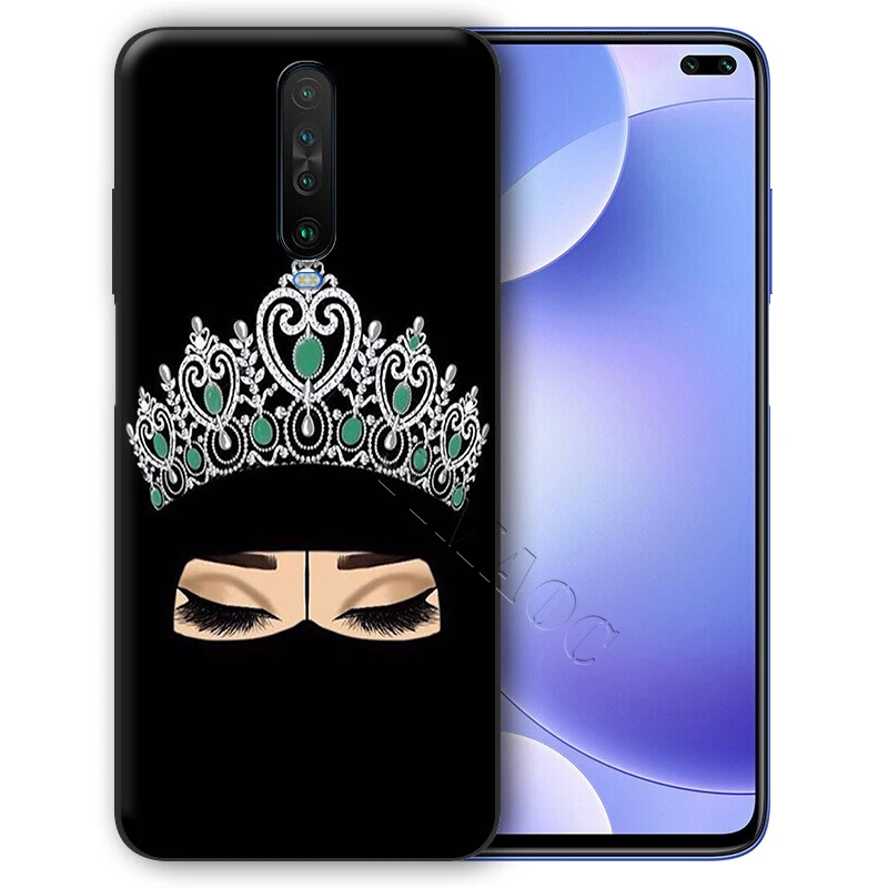 Восточный женский чехол в хиджабе для Xiaomi Redmi MI Note MAX 3 6 6A 7 8 9 9A 9C 10 se A1 A2 Lite GO F1 A3 K30 Poco