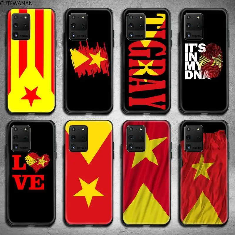 Tigray Flag Phone Case for Samsung S20 plus Ultra S6 S7 edge S8 S9 S10 5G lite 2020 | Мобильные телефоны и аксессуары