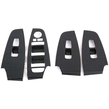 

Car Window Adjustable Switch Buttons Frame Cover Trim for Kia Seltos 2019 2020