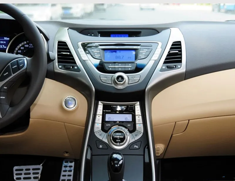 Автоматическая панель кондиционера для hyundai Elantra Avante, переключатель переменного тока, ручное управление кондиционером, обновленный автоматический Кондиционер