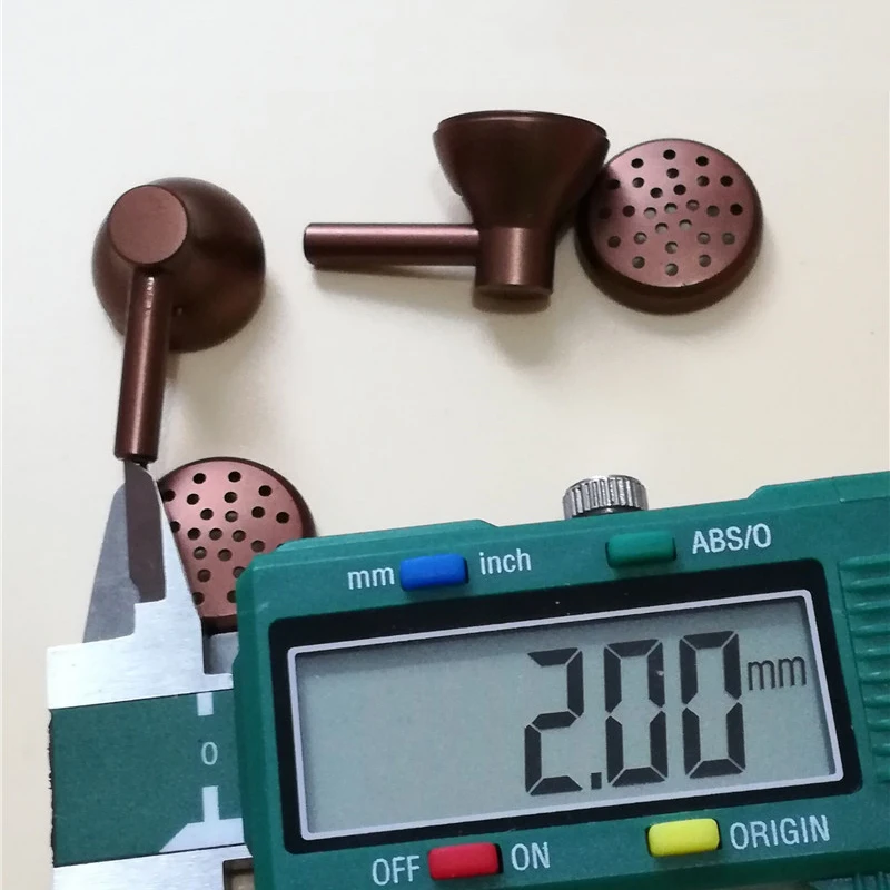 DIY металлический корпус для наушников для 14,8 мм блок драйвера для наушников 14,8 мм акустические корпуса высокого стандарта