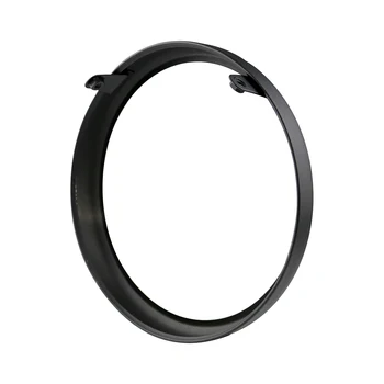

Matte black Headlight Lamp Housing Steel 7 inch Round Accessories Replacement